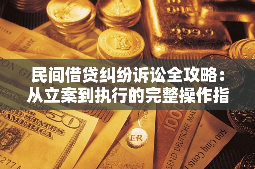 北京民间借贷纠纷诉讼全攻略：从立案到执行的完整操作指南