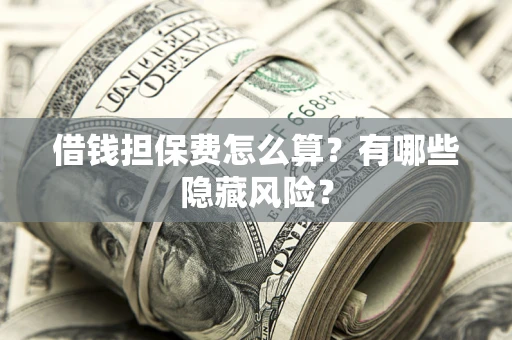 北京借钱担保费怎么算？有哪些隐藏风险？