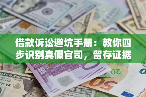 北京借款诉讼避坑手册：教你四步识别真假官司，留存证据不踩雷