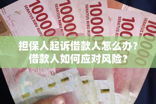北京担保人起诉借款人怎么办？借款人如何应对风险？