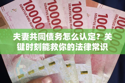 北京夫妻共同债务怎么认定？关键时刻能救你的法律常识