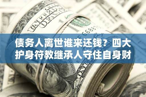 北京债务人离世谁来还钱？四大护身符教继承人守住自身财产